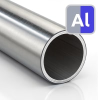 Алюминиевая круглая труба 8x2 мм тонкостенная холоднодеформированная АМцС ГОСТ 18475-82