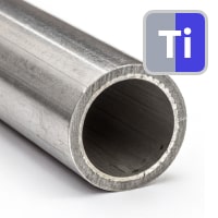 Титановая профильная труба 10x1,5 мм ВТ9 ГОСТ 22897-86